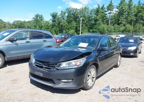2013 Honda Accord Ex-L V-6 from USA, damaged, VIN 1HGCR3F88DA034643